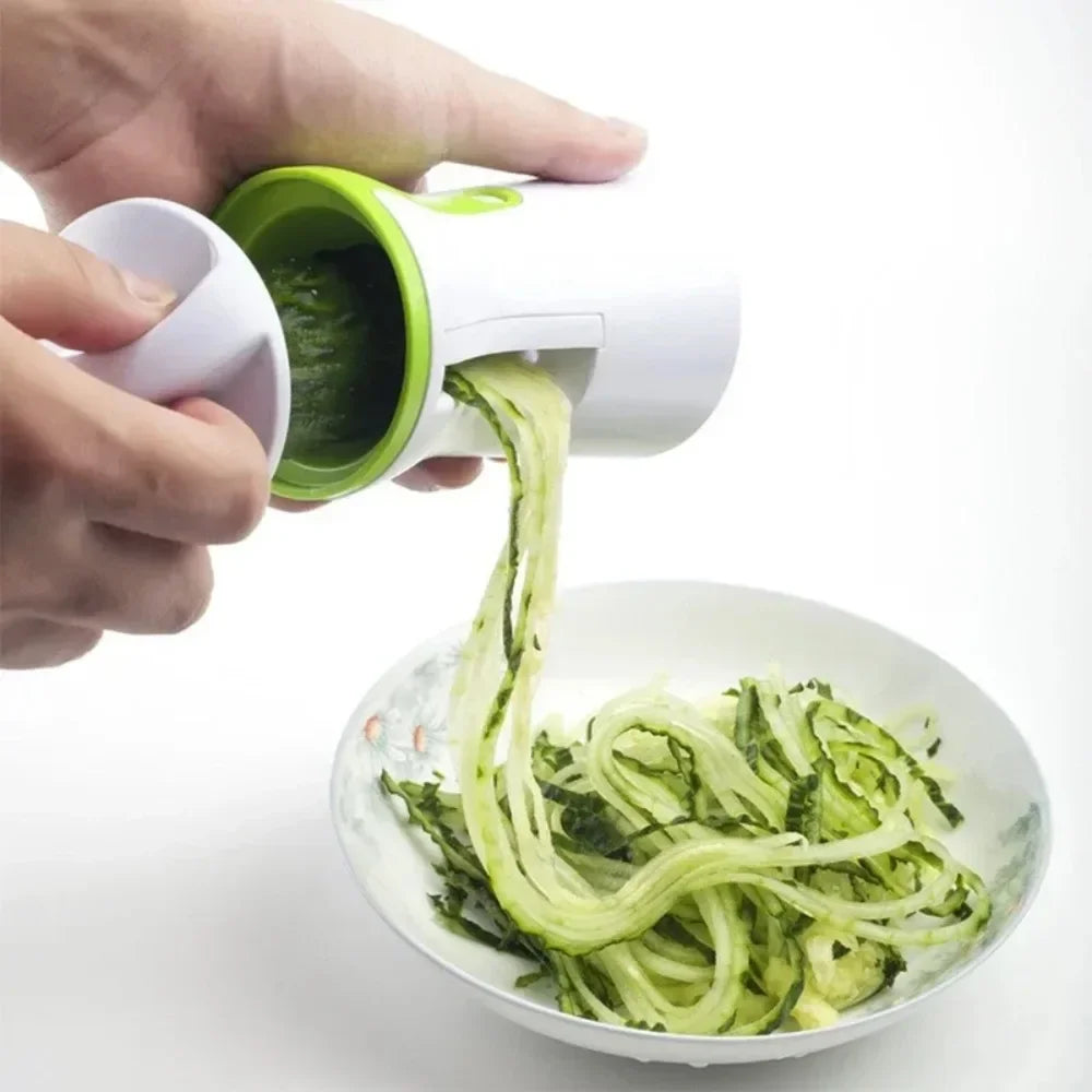 Handheld Spiral Vegetable Slicer – Eat Fresh, Slice Smart!