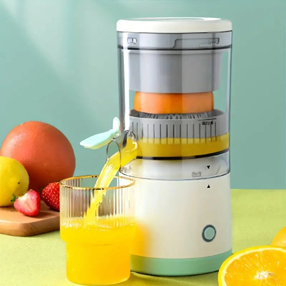 Electric Citrus Juicer – Fresh Juice at the Push of a Button