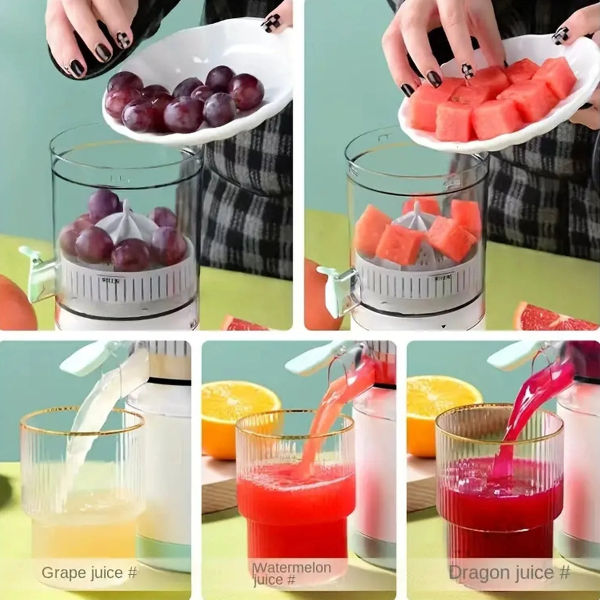 Electric Citrus Juicer – Fresh Juice at the Push of a Button