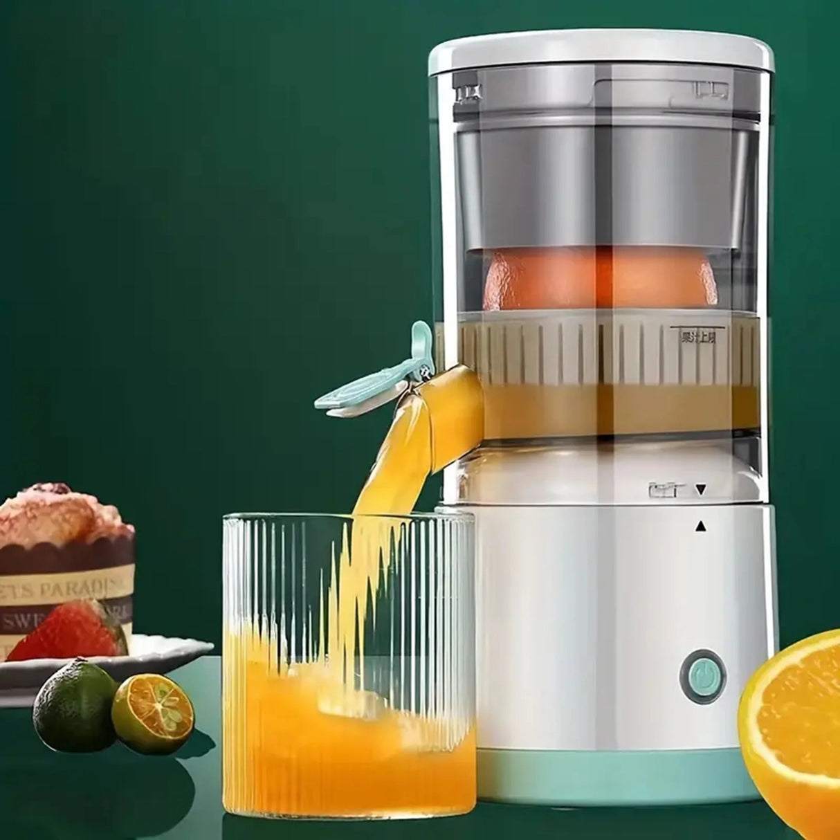 Electric Citrus Juicer – Fresh Juice at the Push of a Button