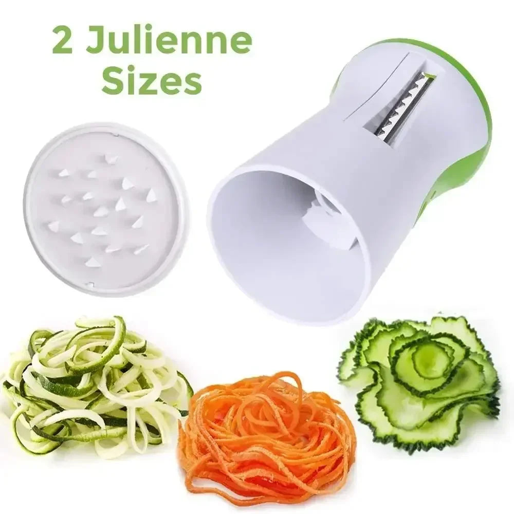 Handheld Spiral Vegetable Slicer – Eat Fresh, Slice Smart!