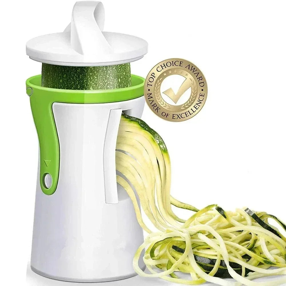 Handheld Spiral Vegetable Slicer – Eat Fresh, Slice Smart!