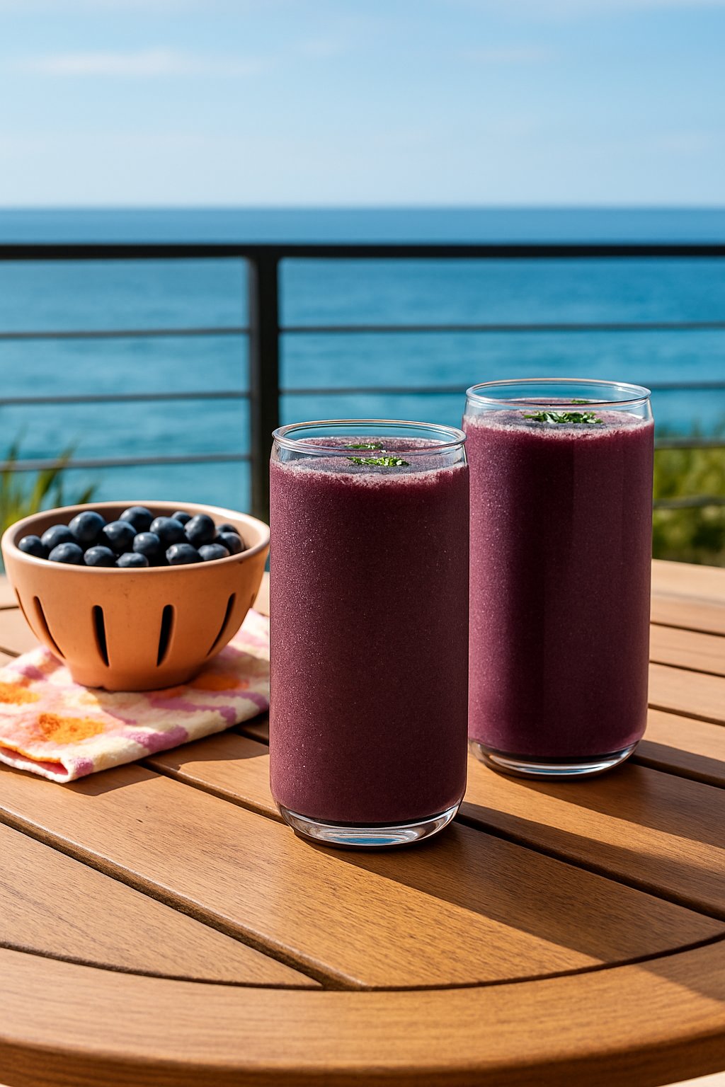 Smootheis on the beach