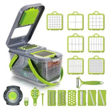 12/22-in-1 Multifunctional Vegetable Chopper – The Ultimate Kitchen Gadget! 🔪🥕🥔