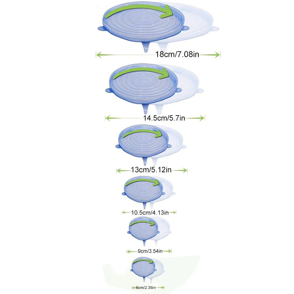 Reusable Silicone Stretch Lids — The Eco-Smart Way to Keep Food Fresh