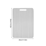 Double-Sided Titanium Cutting Board – Sleek, Strong & Sanitary