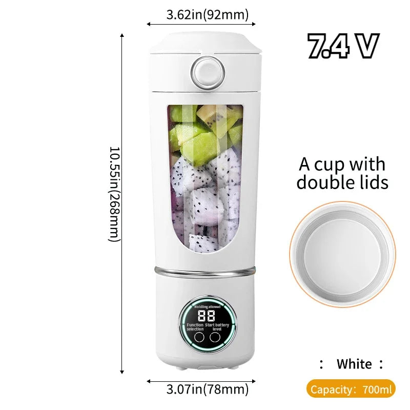Portable PowerBlend Mini Juicer — Fresh Juice Anytime, Anywhere