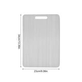 Double-Sided Titanium Cutting Board – Sleek, Strong & Sanitary