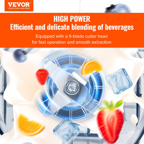 VEVOR Professional Blender with Shield