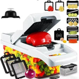 12/22-in-1 Multifunctional Vegetable Chopper – The Ultimate Kitchen Gadget! 🔪🥕🥔