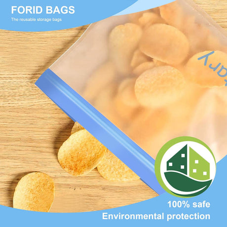 Reusable Silicone Food Bags – Durable, Versatile, Planet-Friendly